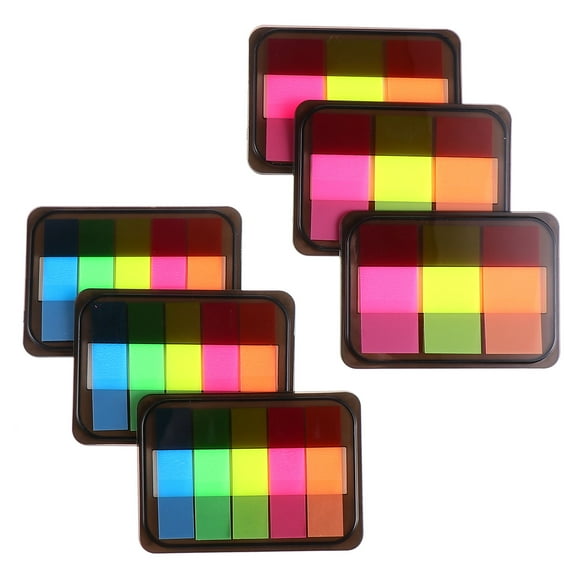 WORGEOUS  6 Pcs Index Stickers Tabs Planner The Office Sign Sticky Label Student