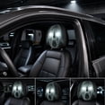 thumbnail image 2 of 11x10.2 Inch Horror Ghost Print Car Headrest Cover, Spooky Zombie Demon Face Auto Seat Head Pillow Protector for Halloween Vehicle Interior Decor, 2 of 7