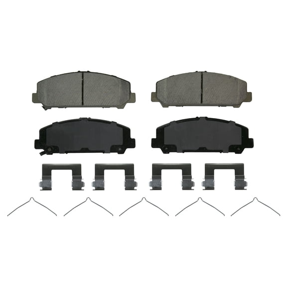 Wagner QuickStop ZD1509 Ceramic Disc Brake Pad Set Fits select: 2017-2019 NISSAN TITAN, 2017-2023 NISSAN ARMADA