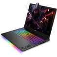 thumbnail image 3 of HP OMEN MAX Gaming Laptop, AMD Ryzen AI 9 HX 375, 32 GB DDR5 RAM, 1 TB PCIe SSD, 16" WQXGA (2560x1600)240Hz, Nvidia G-Force RTX 5080, RGB Backlit Keyboard, W11 Home, Shadow Black+Traix MousePad, 3 of 9