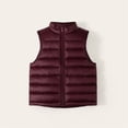 thumbnail image 3 of LNMQLPDBS Girls Winter Down Puffer Vest Lightweight Sleeveless Stand Collar Zip Up Outerwear Kids Casual Warm Quilted Gilet for Daily Outdoor Cold Weather Layering, 3 of 3