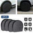 thumbnail image 1 of 4 Pack Waterproof Tire Cover Spare Tyre Wheel Rv Trailer Camper Anti-corrosion Tyre Protector, 1 of 4