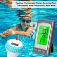 thumbnail image 2 of Thermometer, Floatings The-rmometer Wireless Swimming Pool The-rmometer Water Ther-mometer Water Meter, 2 of 7