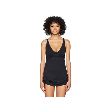 UPC: 0036702097130 | TYR Women s Solid V Neck Sheath Swimming One Piece Black Black Size 14.0