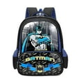 thumbnail image 1 of Batman Spiderman Cars Large Capacity Backpack Students Spine Protection Breathable Shoulder Bag Gifts, 1 of 3