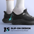 thumbnail image 2 of NORTIV 8 Men's Slip On Walking Shoes Hands Free Running Tennis Cushioning ActiveBreeze Non Slip Athletic Gym Workout Comfortable Fashion Sneakers, 2 of 8