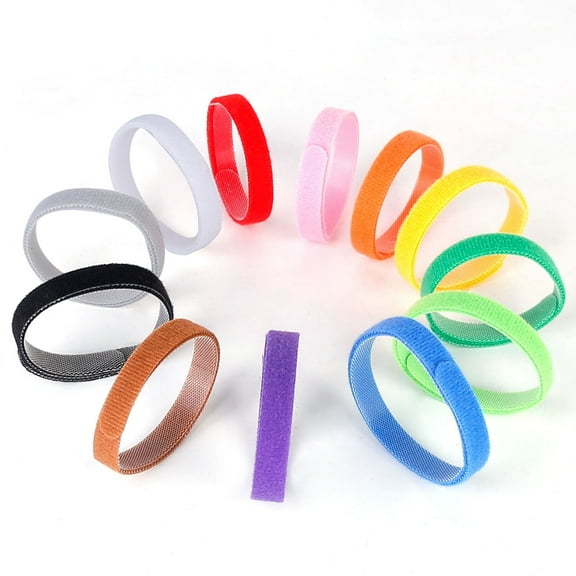 12 Pcs Puppy ID Collars, Puppy Whelping Collars, iMounTEK Adjustable Identification Collars Newborn Dog Kittens Band, S