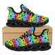 thumbnail image 1 of Zapatillas de baloncesto con plataforma y estampado de bocetos del Orgullo LGBT, transpirables, con cordones, informales, vulcanizadas, a la moda, 1 of 6