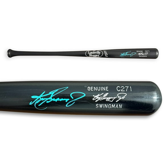 Ken Griffey Jr Autographed Rawlings Signed Name Model 34" Baseball Bat Beckett COA