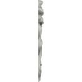 thumbnail image 3 of Ekena Millwork 8 1/4"W x 13"H x 7/8"P Versailles Medium Ribbon with Bow Onlay, Left, 3 of 6