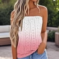 thumbnail image 2 of Bovemsi Camisole Tops for Women Women's Tube Crop Top Sleeveless Backless Summer Shoulderless Tank Elegant Plain Strapless Hollow Vests Basic Tanks, 2 of 5