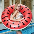 thumbnail image 1 of Bouée Melon D\'eau, Bouée d'Été Jouet d'Eau Bouée Piscine Gonflable Bouée Gonflable Piscine Bouée pour Adultes an, 1 of 5