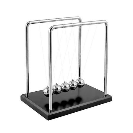 

Feiruifan Balance Balls Physical Knowledge Preservative Square Square Newton Swing Ball for Living Room