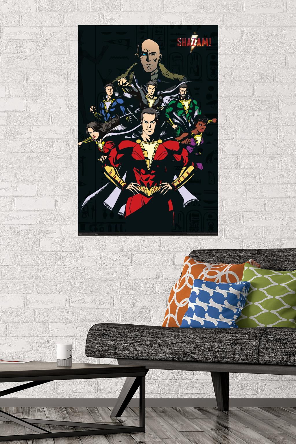 DC Comics Movie - Shazam - Group Wall Poster, 22.375" x 34"