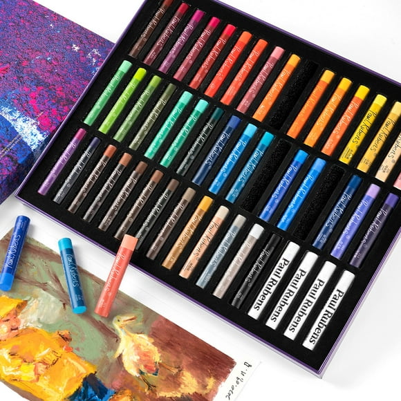 Paul Rubens Oil Pastels, Oil Pastel + Extenders Soft and Vibrant, Suitable for Artists, Beginners, Students, Kids Art Painting Drawing(colors:6；24;36；51)