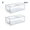 thumbnail image 3 of maskred Plastic Fridge Neat And Tidy With Stackable Refrigerator Organizer Bins Save Space Fridge Organizer S, 3 of 6