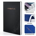 thumbnail image 6 of Leather Monthly Planner 18 Month Undated Notebook Softcover Notebook 200Pages, 6 of 8
