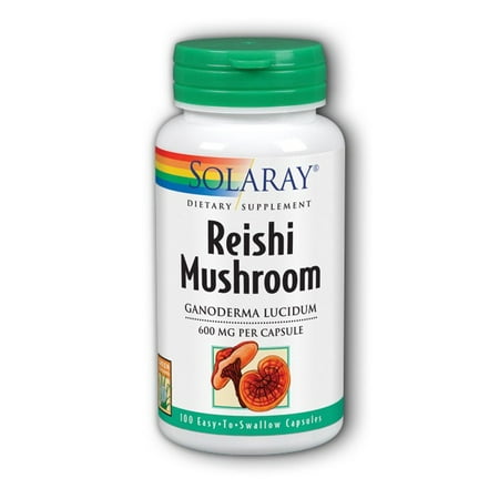 Reishi Mushroom Benefits - Reishi Mushroom 600mg Solaray 100 Caps