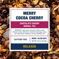 thumbnail image 3 of Tiesta Tea - Merry Cocoa Cherry, Chocolate Cherry Herbal Tea, Premium Loose Leaf Tea Blend, Non Caffeinated Holiday Teas, Make Hot or Iced Tea & Brews Up to 200 Cups - 16 Oz Resealable Bulk Pouch, 3 of 9