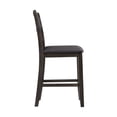 thumbnail image 4 of Picket House Furnshings Taylor Faux Leather Counter Side Chair Set in Walnut, 4 of 15