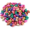 thumbnail image 1 of Mixed Natural Scents Natural Incense Cones, Hand Dipped For Backflow Effect And Long Lasting Fragrance, Purification And Relaxation, 1 of 6