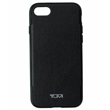 Tumi Coated Canvas Co-Mold Protective Case Cover for iPhone 7/8 - Gray Black