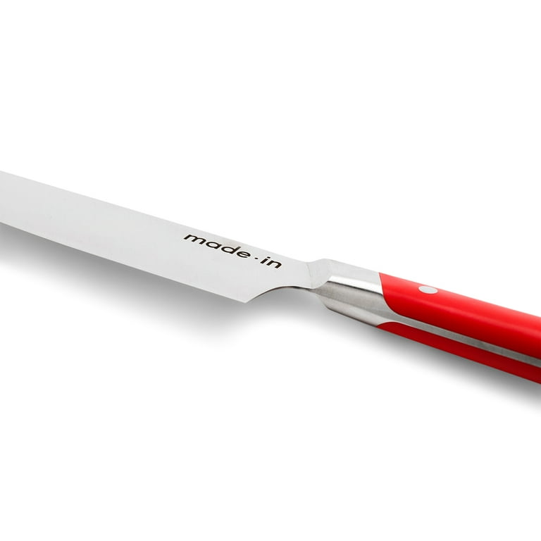 Made In Cookware - 8 Chef Knife France - Full Tang With Pomme Red Handle