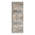thumbnail image 2 of Unique Loom Portland Collection Area Rug - Canby (2' x 5' 3" Runner Gray/Blue), 2 of 9