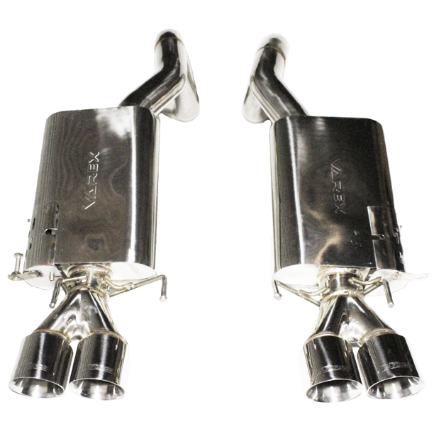 XForce ESC6VMKCBS Stainless Steel 3" Twin CatBack Exhaust System