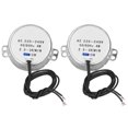 thumbnail image 1 of 2Pcs Synchronous Motor Micro Directional CW Control Machinery Parts AC220?240V 4W 2.5?3RPM, 1 of 5