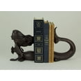 thumbnail image 2 of Rust Brown Resin Swimming Mermaid Top and Tail Half Decorative Bookend Set, 2 of 4
