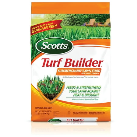 Scotts Turf Builder SummerGuard Fertilizer with Insect Control - 13.35lb