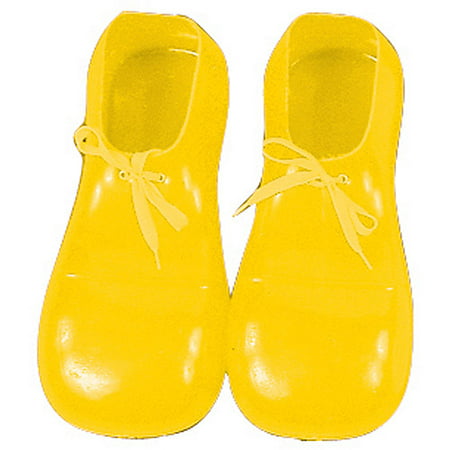 Adult Yellow Clown Shoes Adult Halloween Accessory