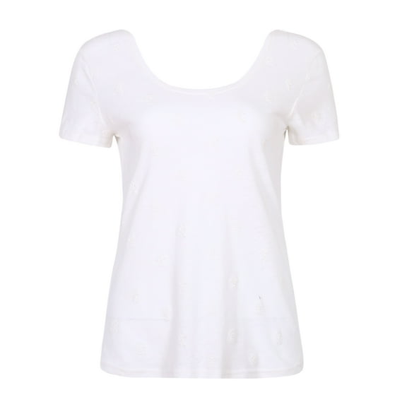 Richie House Women's Knit Short Sleeve Summer T-shirt RHW2578
