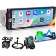 thumbnail image 1 of Radio de coche Oeretzrac de 6,9 pulgadas, DIN único con CarPlay inalámbrico, 1 of 9