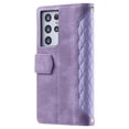 thumbnail image 6 of Feishell Crossbody Wallet Case for Samsung Galaxy Note 20 Ultra,Luxury PU Leather Magnetic Buckle Zipper Pocket Card Slots Shockproof Flip Stand Phone Cover with Hand Strap & Shoulder Strap,Purple, 6 of 13