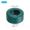 thumbnail image 2 of Unique Bargains Ferrite Toroid Core, Toroid Core 1.1'ODx0.6'IDx0.5'H Ferrite Rings, Green 10 Pack, 2 of 5