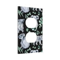 thumbnail image 2 of Kll Cartoon Koala Bear Wall Plate,Gloss Finish,Standard Size 1 - 5" X 3", Polycarbonate Thermoplastic,Electric Receptacle Plug Covers, 2 of 8