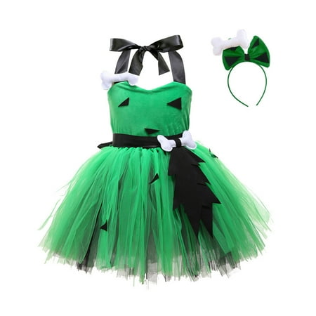 

Toddler Hallowmas Clothes Toddler Kids Caveman Girls Dog Bones Historical Cavegirl Dress Princess Outfits Hallowmas Pajamas Kids(Size:8-10 Years)