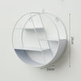 thumbnail image 2 of Floating Shelf Metal Geometric: Hanging Storage Shelf Display Shelf Wall Shelf, 2 of 9