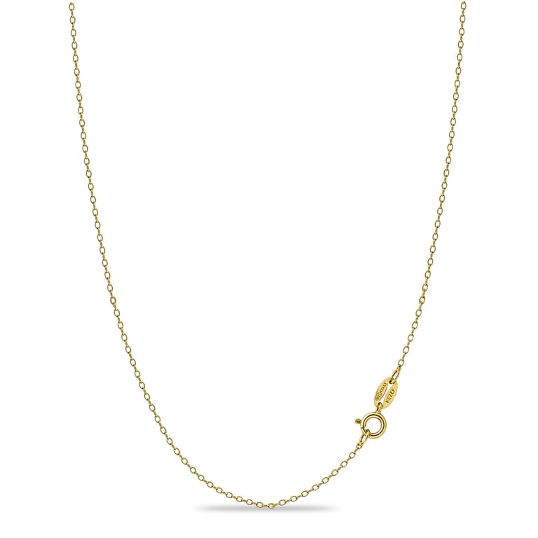 Kezef Gold Plated Sterling Silver Cable Chain Necklace photo 1