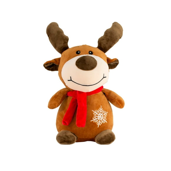 Peluche Reno Decoración Navideña Importadora La Merced Relleno Suave Hipoalergénico