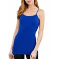 thumbnail image 3 of Women's Cami Tank Top Tops Long Layering Casual Basic Camisole Plain Plus S -3XL, 3 of 5