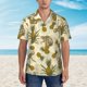 thumbnail image 2 of Fotbe Monkeys and Pinealpples Camisa Hawaiana para Hombre Unisex – Camisa Casual de Verano con Botones de Manga Corta de Algodón y Lino,Large, 2 of 7