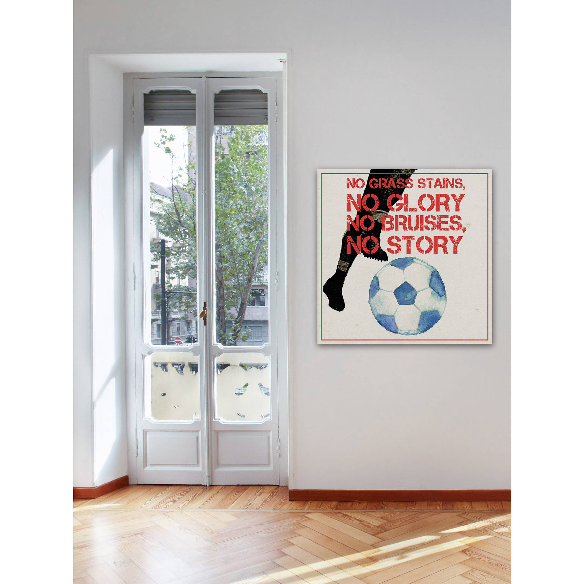 Marmont Hill "Sports Epigram I" Painting Print on Wrapped Canvas