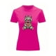 thumbnail image 1 of Playera Blusa De Osita Con Dolares Ropa De Mujer Juvenil Oso Dinero Color Fucsia Talla Mediana Marca Emil SaEs, 1 of 4