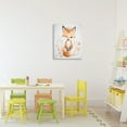thumbnail image 2 of Stupell Industries Crowned Baby Fox Canvas Wall Art design by Ramona Murdock, 20 x 16, 2 of 7