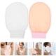 thumbnail image 4 of 2 guantes exfoliantes coreanos, guantes de baño, toallita asiática, toallas exfoliantes, frotador de espalda para mujeres y hombres, lavado de ducha, exfoliante, 4 of 6