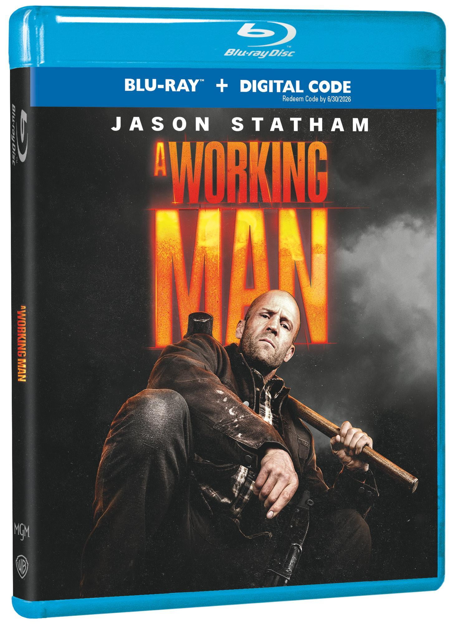 SDS A Working Man Blu-ray Digital Copy Action Thriller Rated R