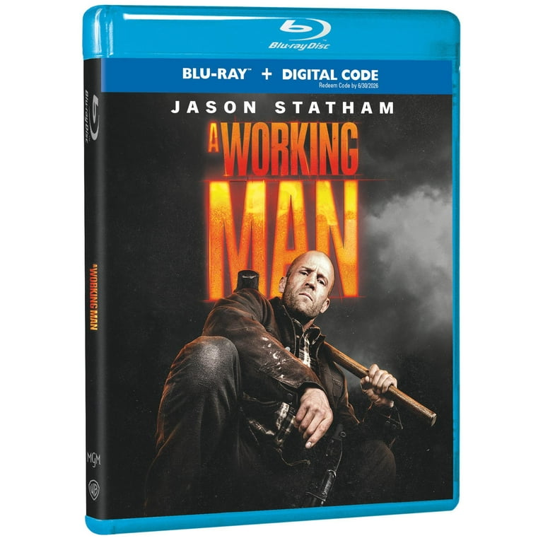 SDS A Working Man Blu-ray Digital Copy Action Thriller Rated R